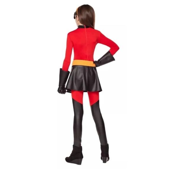 Disney Pixar Kids Violet Incredibles 2 Dress Tights Super Hero Halloween Costume - Picture 7 of 15